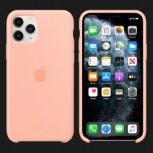 iPhone 11 Pro Max Silicone Case — Grapefruit