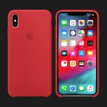iPhone X Silicone Case — (PRODUCT) RED
