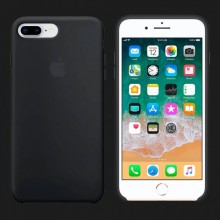 Silicone Case для iPhone 7 Plus/8 Plus — Black