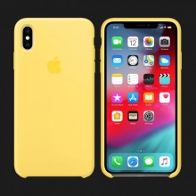 iPhone X Silicone Case — Canary Yellow