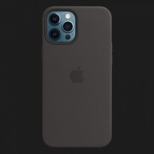 iPhone 12 Pro Max Silicone Case with - Black