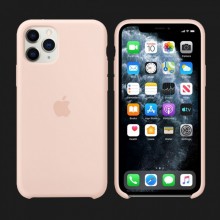 iPhone 11 Pro Max Silicone Case-Pink Sand