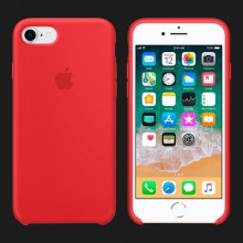 Silicone Case for iPhone 8 / 7 Silicone Case — (PRODUCT) RED (Original Assembly)