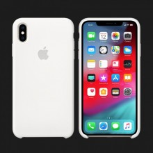 iPhone XS Silicone Case — White