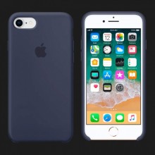 Silicone Case for iPhone 8 / 7 Silicone Case — Midnight Blue (Original Assembly)