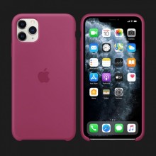 iPhone 11 Pro Max Silicone Case-Pomegranate