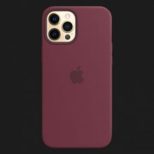 iPhone 12 Pro Max Silicone Case — Plum