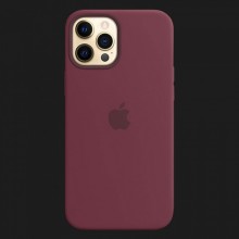 iPhone 12 Pro Silicone Case Plum