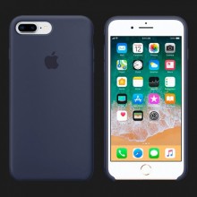 Silicone Case для iPhone 7 Plus/8 Plus — Midnight Blue