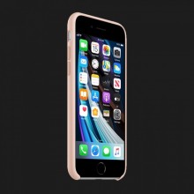 Чохол для iPhone SE Silicone Case (Pink Sand)