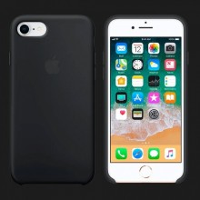 Silicone Case для iPhone 7/8 — Black
