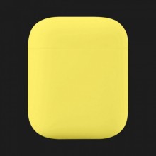 Silicone Case для AirPods / AirPods 2 (Lemon Yellow)