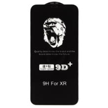 Захисне скло 9D+ Gorilla Glass (XR/11), Black.