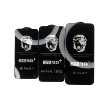 Захисне скло 9D+ Gorilla Glass (X/XS/11 Pro), Black.