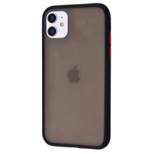 Чехол Shadow Matte Case Black iPhone 11
