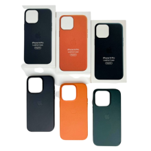 Оригінальний чохол Apple iPhone 14 Pro Leather Case with MagSafe (Forest Green)