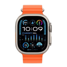 Apple Watch Ultra 2 49mm GPS + LTE Titanium Case with Orange Ocean Band