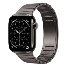 Apple Watch Series 11 GPS, 46mm Slate Titanium Case with Slate Link Bracelet
