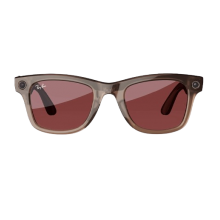 Смарт-очки Ray-Ban Meta Wayfarer Shiny Warm Stone/Transitions Watermelon Red (RW4008 6705P553)
