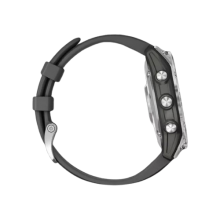 Garmin Fenix 7 Silver with Graphite Band