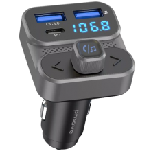 АЗП Proove FM Launcher Luxor SE 36W (PD+QC3.0) Type-C+USB