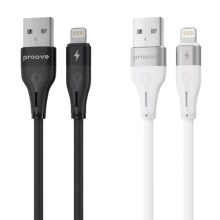 Кабель Proove Soft Silicone USB to Lightning 2.4A (1m)